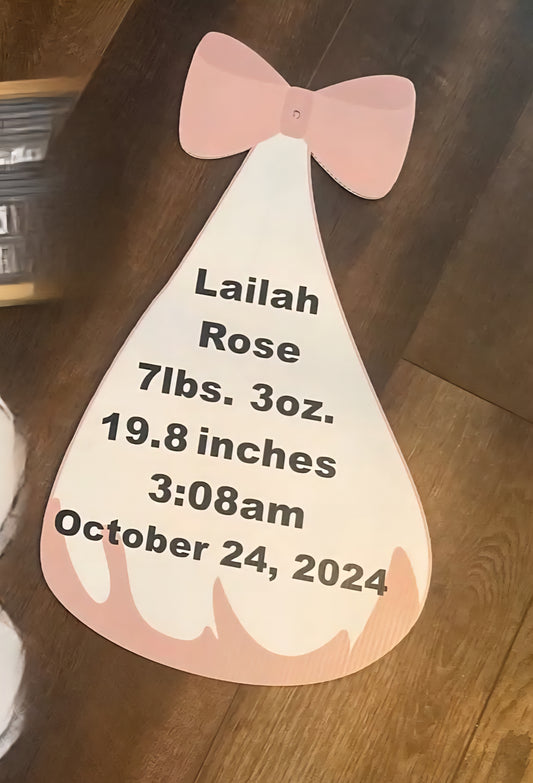 Custom Swaddle Keepsake
